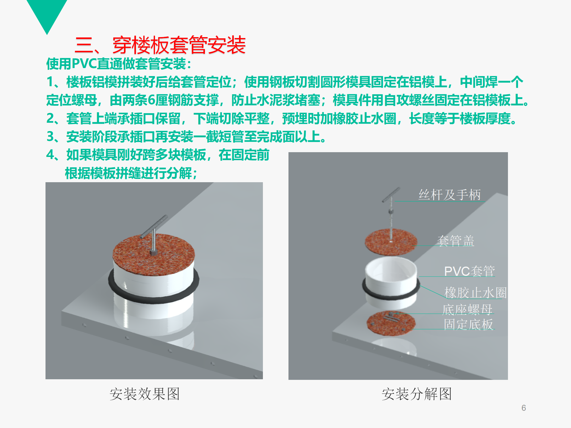 铝模工艺的水电预留预埋PPT课件插图(6)