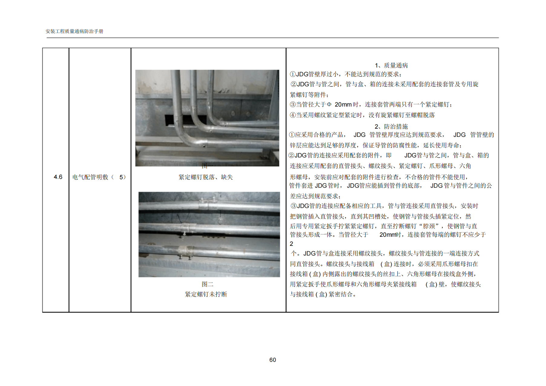 建筑电气工程安装工程质量通病插图(19)